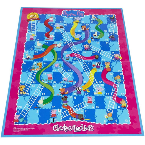 Juego Toboganes Y Escaleras Peppa Pig Hasbro