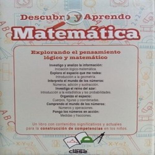 Libro Didáctico Matemáticas Para Niños De 5 A 8 Años + Cd 