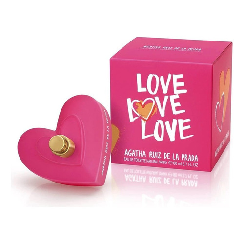 Perfume Mujer Love Love Love Agatha Ruiz De La Prada 80ml