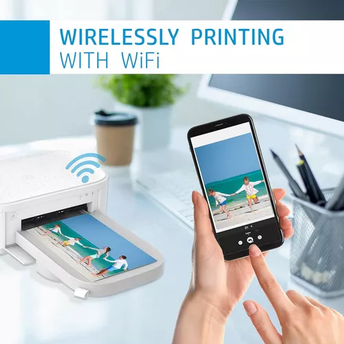 Impresora Portatil Wifi Hp Para Celular Tablet Android Ios Color Blanco