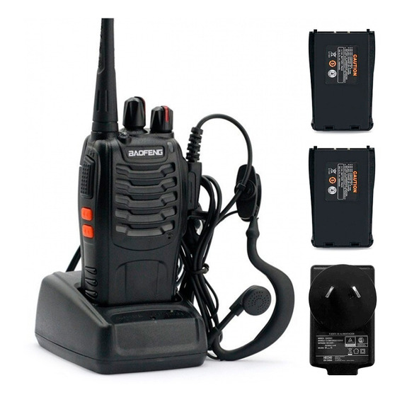 Kit Baofeng Bf999s 16ch Uhf Handie Walkie Talkie Promo