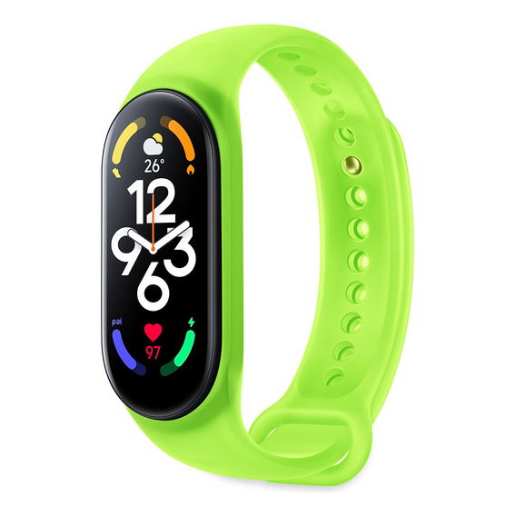 Correa Smart Band 7 Xiaomi Color Verde Neón