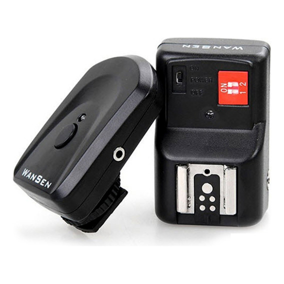 Disparador Y Transmisor Flash Pt-04gy4 Canales Para Cano