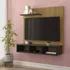Rack Panel Tv Estocolmo Nórdico 32 Pulgadas Color Nogal/grafito