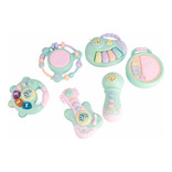 Baby Musical Toys, Set De 6 Sonajeros, Batería, Piano Y Guit