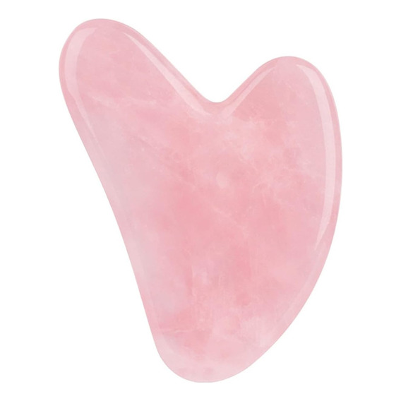 Gua Sha Cuarzo Rosa Herramienta De Masajeador Facial Gua Sha