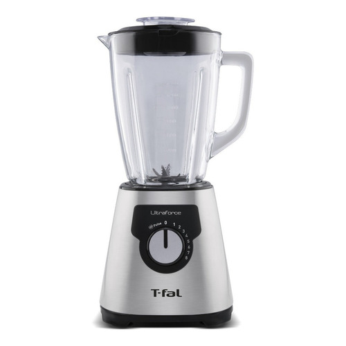 Licuadora T-fal Ultraforce LN328DMX 2.2 L negra con vaso de vidrio 120V