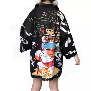 Kimono Cardigan Yukata Vestido Japones Tradicional Verano