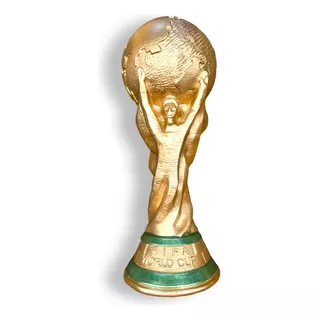 Taça Copa Do Mundo Qatar Fifa Real 37cm Pronto Entrega