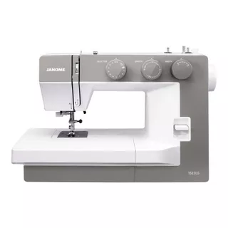 Máquina De Coser Janome 1522LG, 22 Puntos, Color Gris, 220 V