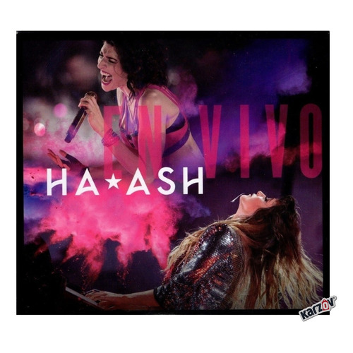 Ha Ash - En Vivo - 2 Discos Cd + Dvd - (22 Canciones