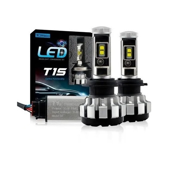 Par Kit Ampolletas Turbo Led H11/h8 T1s Chip Canbus 