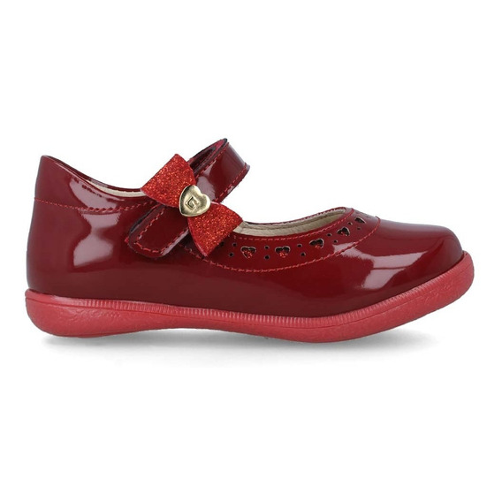 Flats Coqueta Zapatos Ballerinas Bebe/niña Charol Rojo (13.0