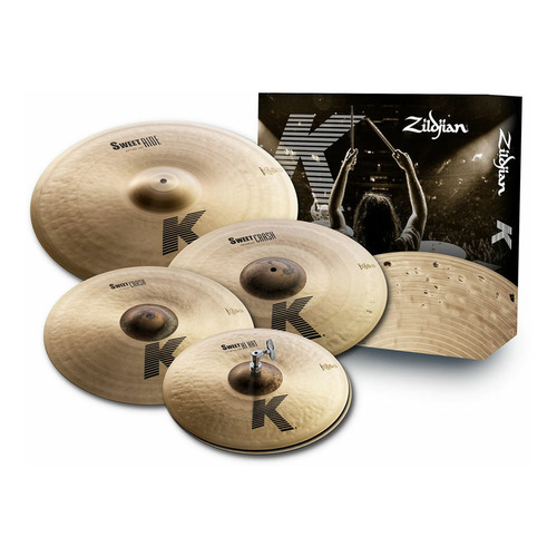 Platillo pack Zildjian K sweet KS5791 color dorado