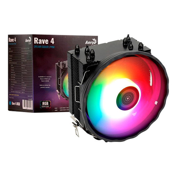 Cooler Cpu Gamer Intel Socket Rave 120mm 1800rpm Rgb Pcreg