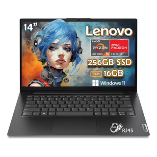 Laptop Lenovo V14 G4 Amd Ryzen 5 5500u 256gb Ssd 16gb Ram