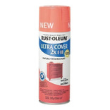 Pintura Aerosol Ultra Cover Colores 340 Ml Rust Oleum Color Coral Brillante