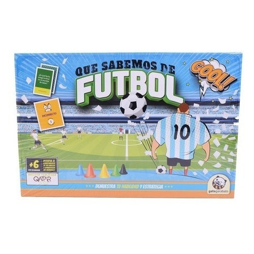 Juego De Mesa Que Sabemos De Futbol Gato Garabato