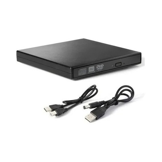 Unidad Quemadora Externa Slim, Cd, Dvd-rw Portable Usb 2.0