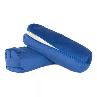 Bolster Yoga Iyengar Soft 55 X 23 X 17cm Relleno Algodón