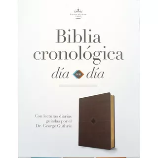 Biblia Cronológica Día A Día Holman Rvr1960 - Símil Piel