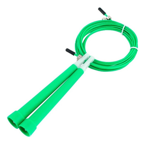 Cuerda De Salto Velocidad Entrenamiento Crossfit Color Verde Claro