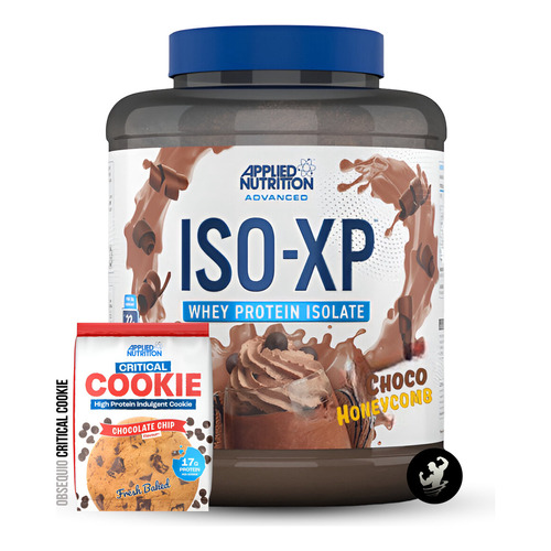 Iso Xp 1.8 Kg, Proteína 100% Aislada, Applied Nutrition Sabor Chocolate Honeybomb