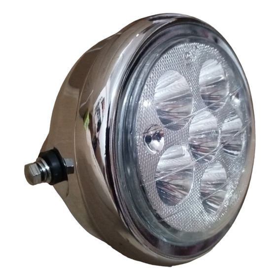  Farola Led Universal Café Racer Redonda