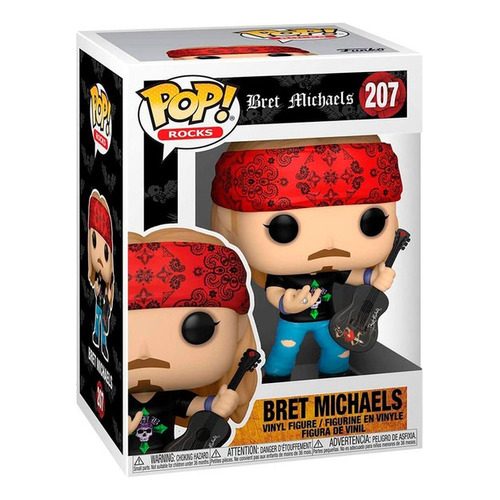 Funko Pop Rocks: Bret Michaels 207 (chase)