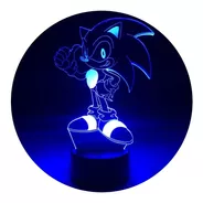Lámpara Led 3d Sonic 