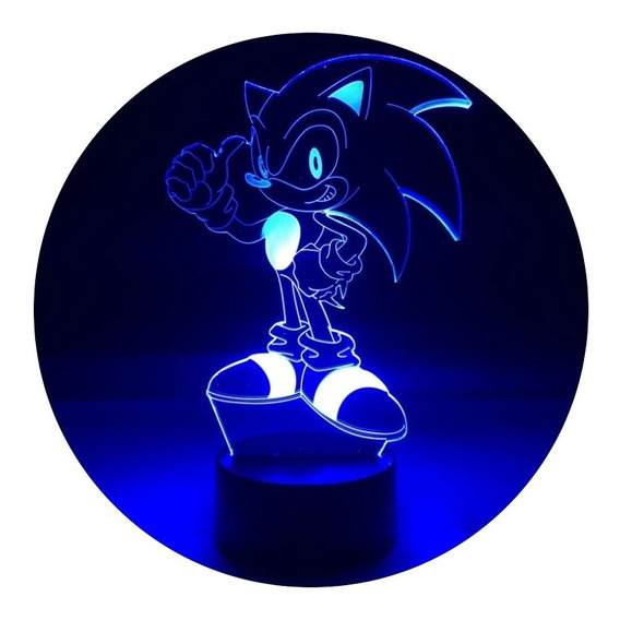 Lámpara Led 3d Sonic 