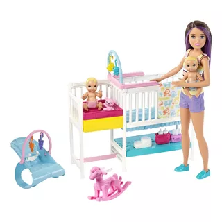 Barbie Familia Skipper Guardería De Bebés
