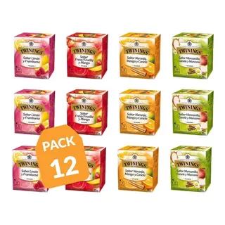 Té Twinings Surtido Infusiones Frutas (pack 12)/quetequieres