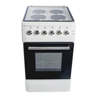 Cocina Electrica Kacemaster - 50 Cm - Blanca - Bajo Consumo Color Blanco