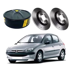  Disco Freio Dianteiro Fremax Peugeot 206 1.0 2001 A 2006