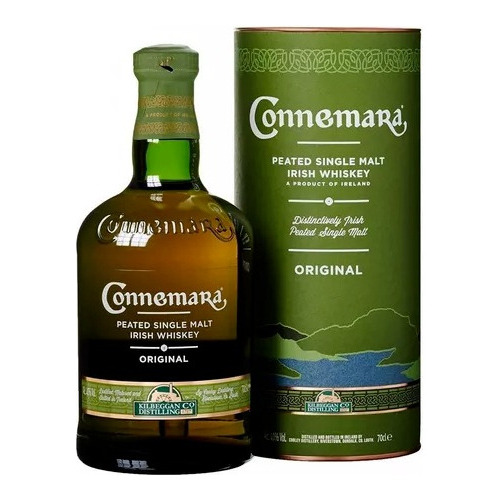 Whiskey Connemara Peated Single Malt Whisky Por 700ml Irish