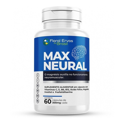 Max Neural 60 Capsulas Fosfatidilserina, inositol, vitaminas