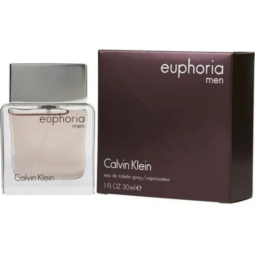 Euphoria Men Calvin Klein Edt para hombre, 30 ml