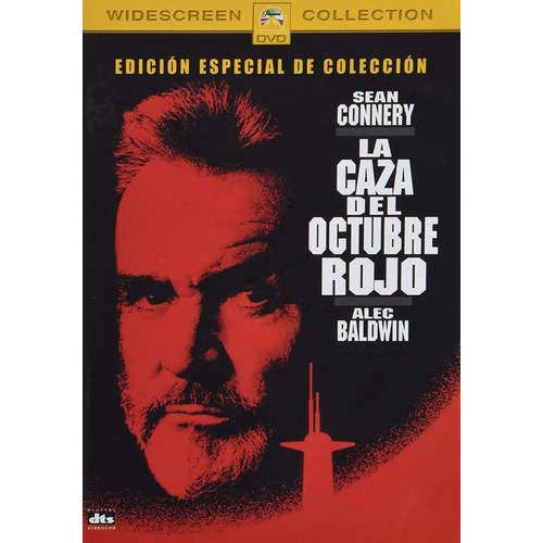 La Caza Del Octubre Rojo | Dvd Sean Connery Película Nuevo