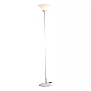 Luminária De Chão De Chão Gimpo Pf - 04 Com Cúpula Cor Branco E Estrutura Cor Branco