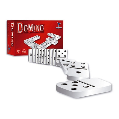 Juego De Mesa Domino Clasico Toto Games Fichas Plásticas