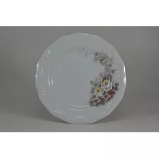 Prato Raso 26 Linha Pomerode Vitória Porcelana Schmidt