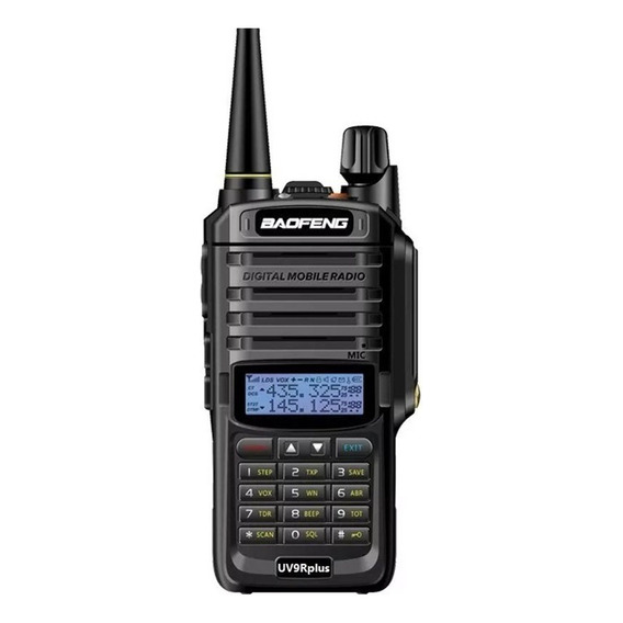 Baofeng Radio Bf-uv9r Plus 8W 2800mAh Uhf Con Manos Libres Profesional Bandas de frecuencia VHF/UHF Color Negro