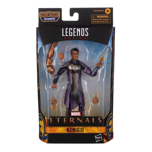 Figura Marvel Legends Kingo Eternals (gilgamesh Baf) Hasbro