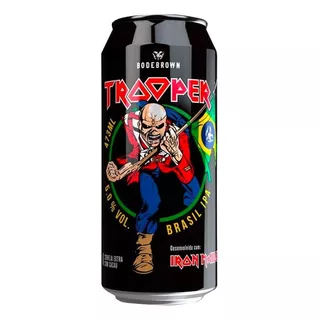 Cerveja Artesanal Iron Maiden Trooper Lata 473ml