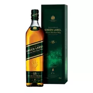 Whisky Johnnie Walker Green Label 1000ml En Estuche Ed Vieja