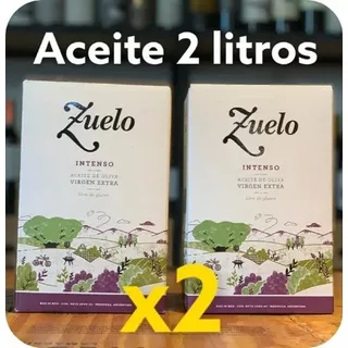 Aceites De Oliva Zuelo Zuccardi Intenso Mix X 2 Unidades