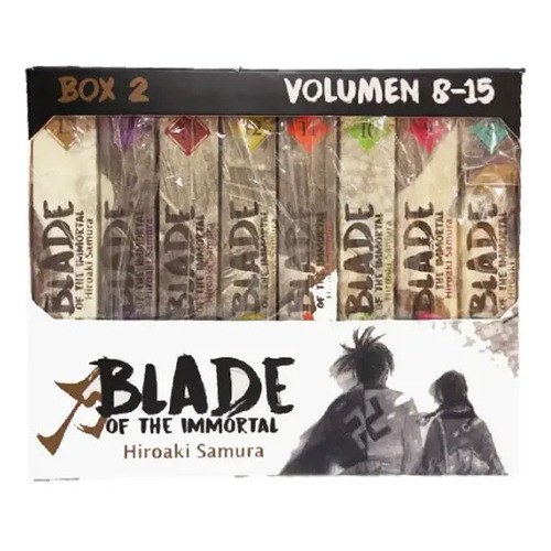 Blade Of The Inmortal - Boxset 2: Blade Of The Inmortal - Boxset 2, De Hiroaki Samura. Serie Blade Of The Inmortal - Boxset 2, Vol. 2. Editorial Panini, Tapa Blanda, Edición 1 En Español, 2023