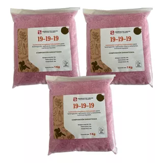 Triple 19 / Fertilizante Hidrosoluble / 19-19-19 / 3 Kg
