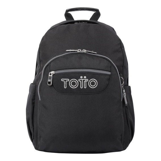 Mochila  Acuarela Totto - Negro Color N01